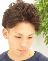 メンズパーマスタイル