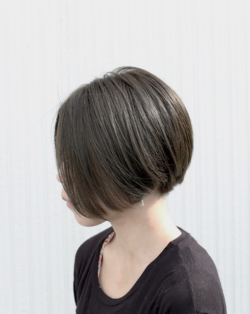 大人ショートボブ