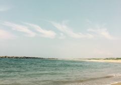 石川県内灘「専光寺サーフ」にて