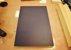 おしゃれな棚付き黒板