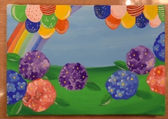 「瓦屋さんのカレンダー」6月