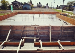 移転までの道のり25「コンクリート打設」