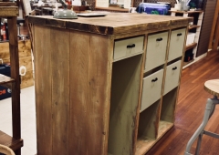 移転までの道のり35「受付カウンター完成」