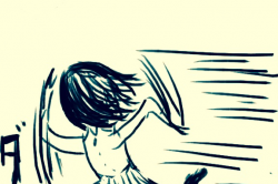 幽霊が見える、タカハシ君とマリちゃんの話。