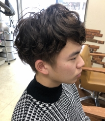 メンズパーマスタイル