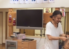 今日はボランティアへ♪